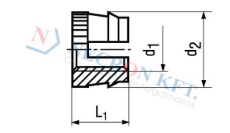 Feszítő menetbetét BancLok N12 (NCN1049-SA0-0005)