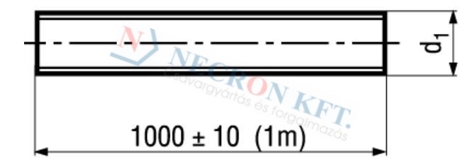 Menetes szár 1 méter (DIN975-A21M-0070)