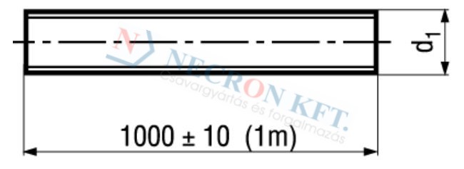 Menetes szár 1 méter (DIN975-A41M-0015)